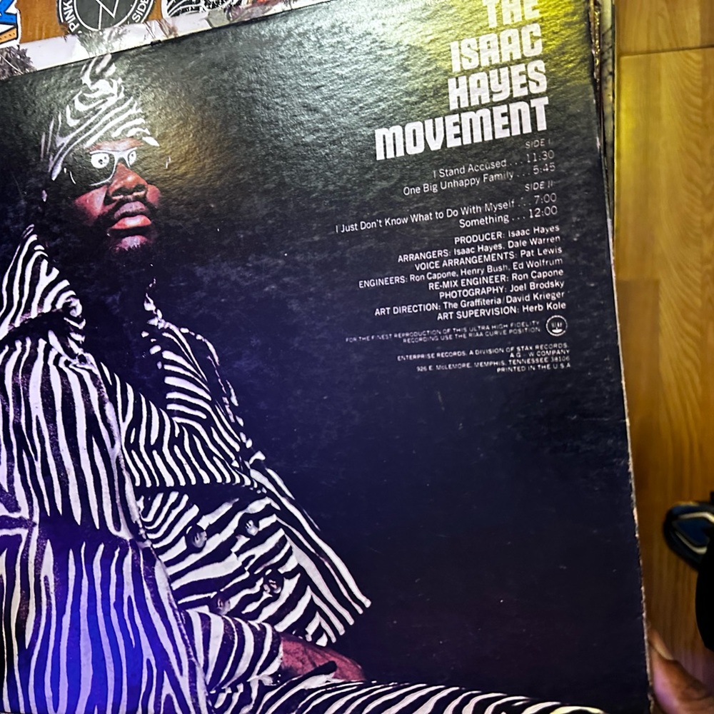 The Isaac Hayes Movement Vinyl Record